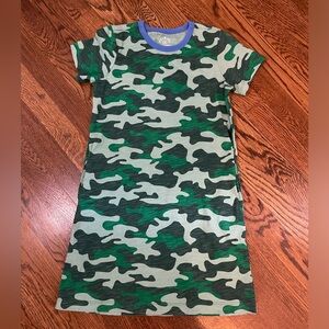 Primary girls camo dress